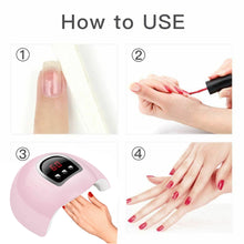 Load image into Gallery viewer, Machine Induction Quick Dry Portable Nail Polish Glue Nail Lamp